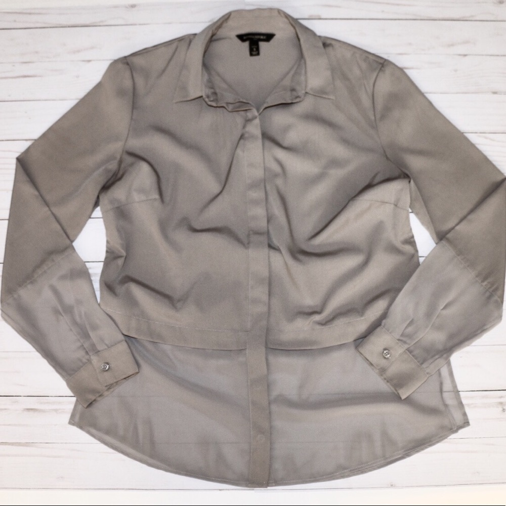 Banana Republic mesh button down
